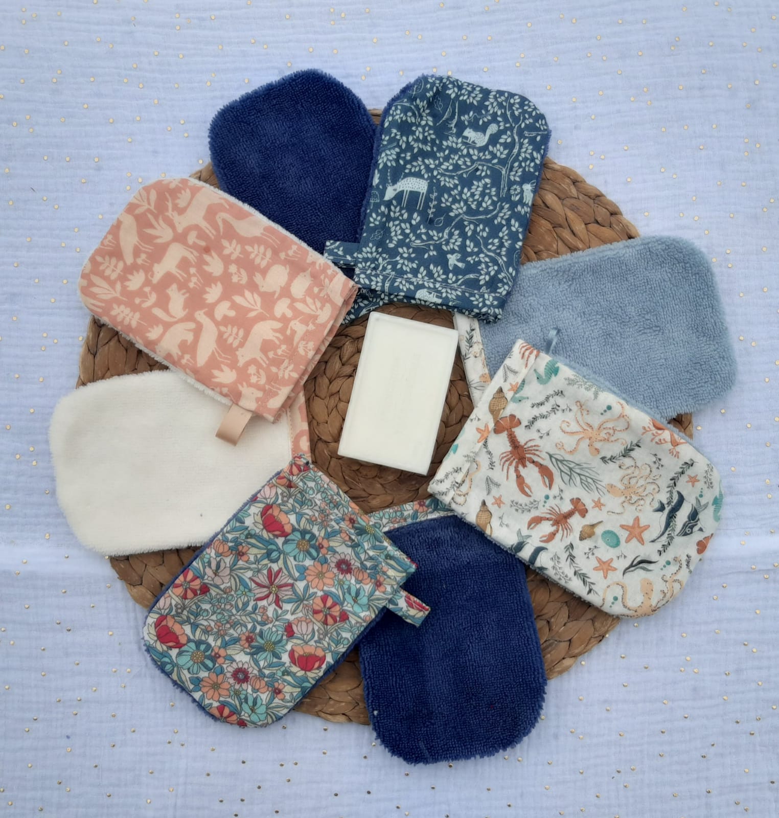 Gant de toilette d’apprentissage