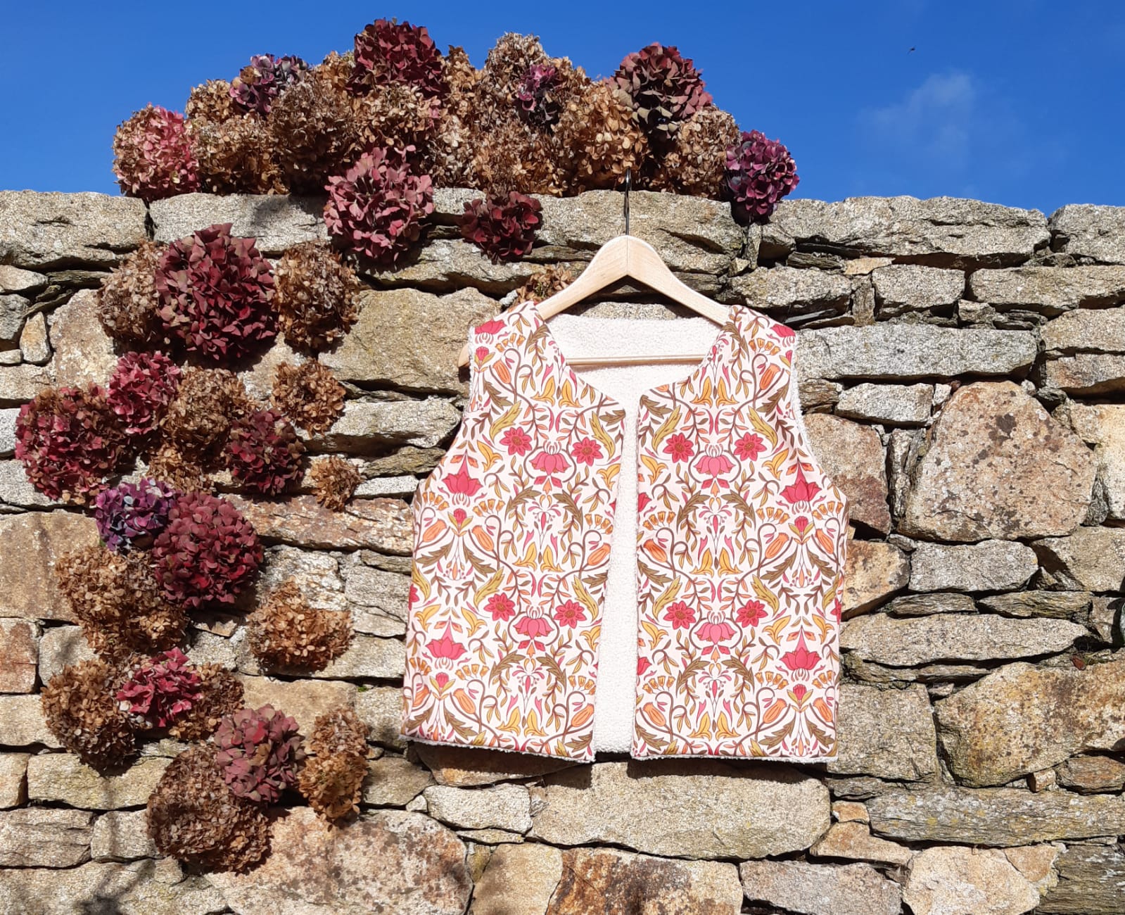 gilet de berger exterieur sherpa interieur coton les bobines de ganou 4