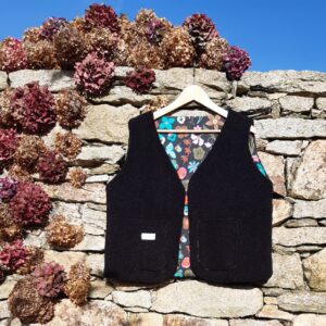 Gilet de berger extérieur en bouclette intérieur 100% coton – Taille L/XL