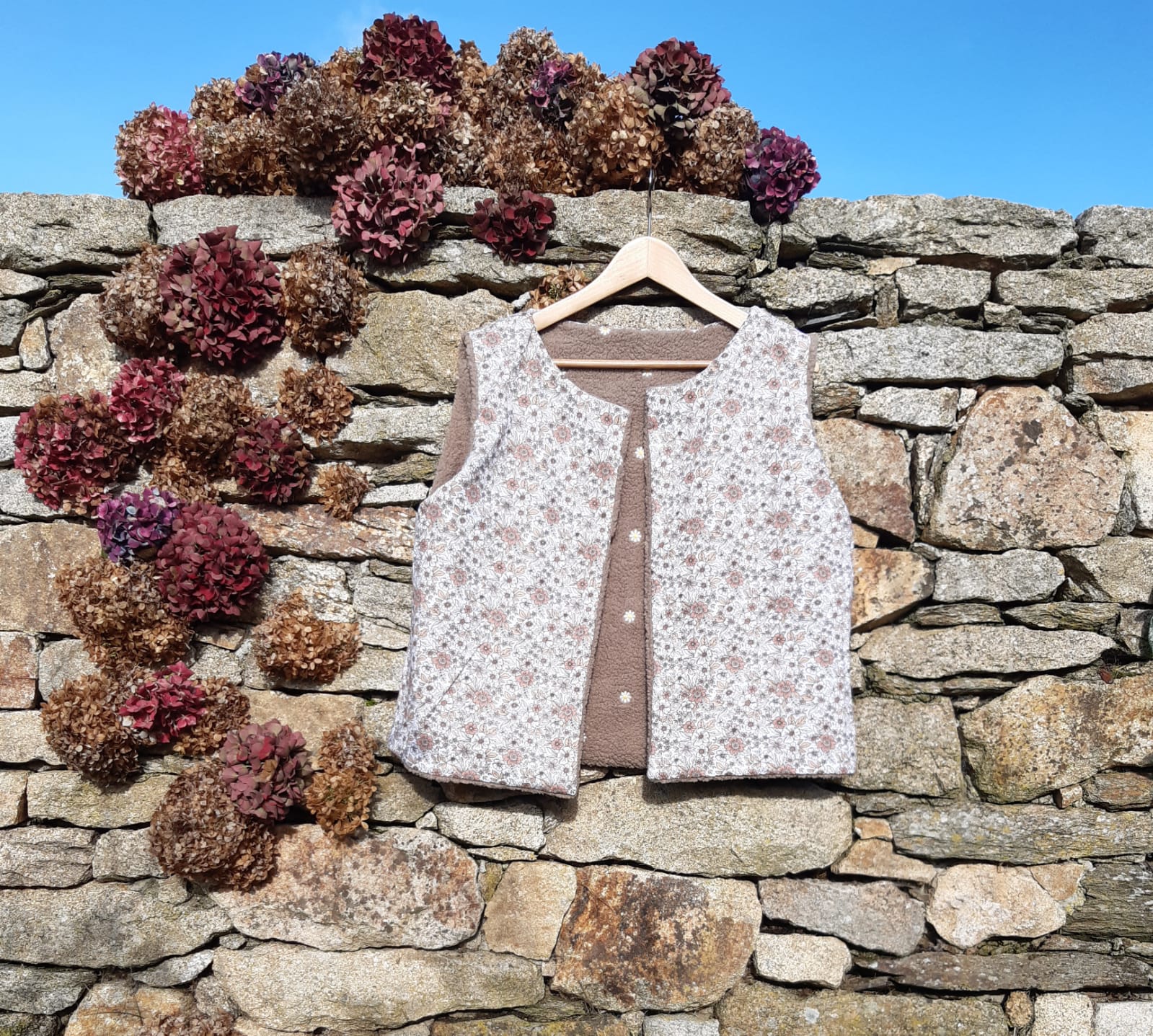 gilet de berger interieur coton exterieur sherpa les bobines de ganou 1