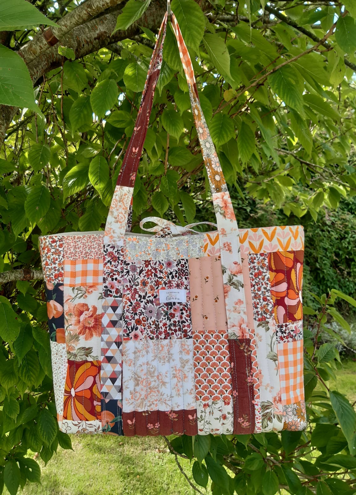 sac cabas matelassé 1 les bobines de ganou