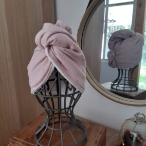 turban en éponge bambou 1 les bobines de ganou